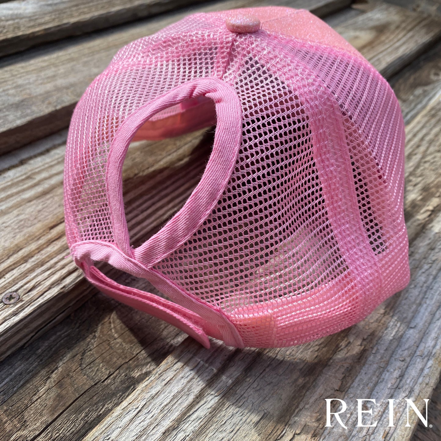 The Glitter Cap - Shimmer Pink