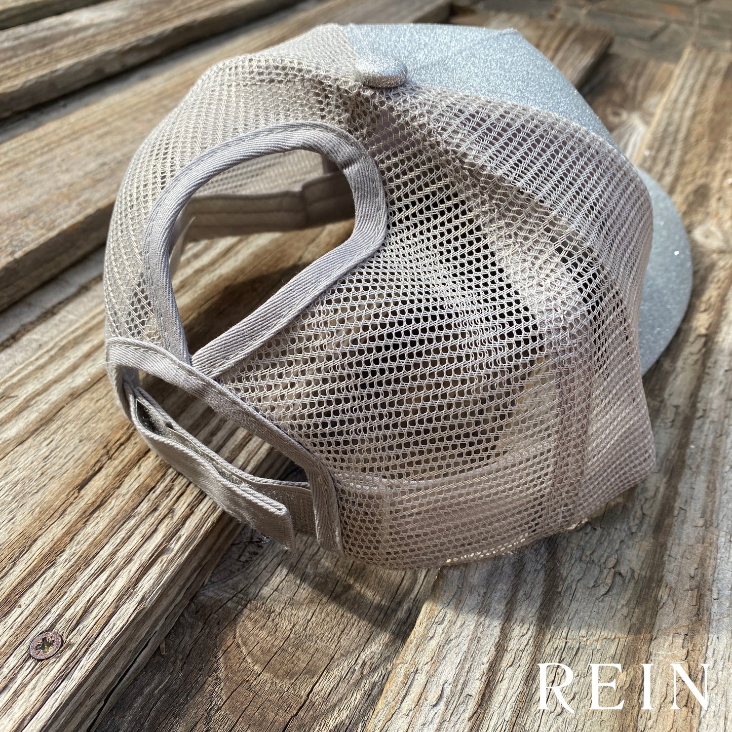 The Glitter Cap - Silver