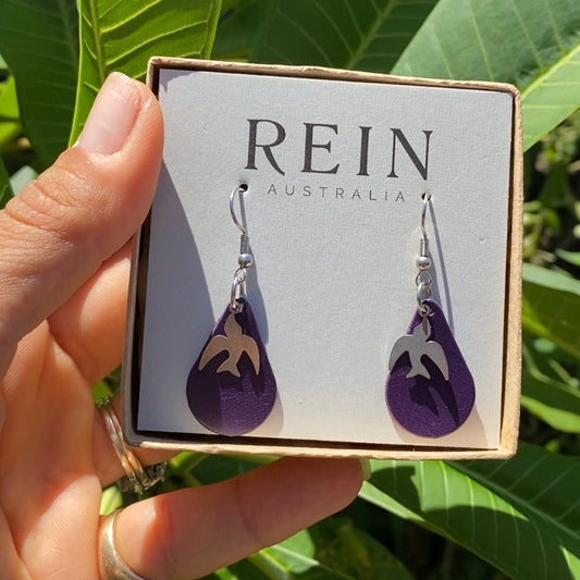 The Earring - Teardrop & Bird