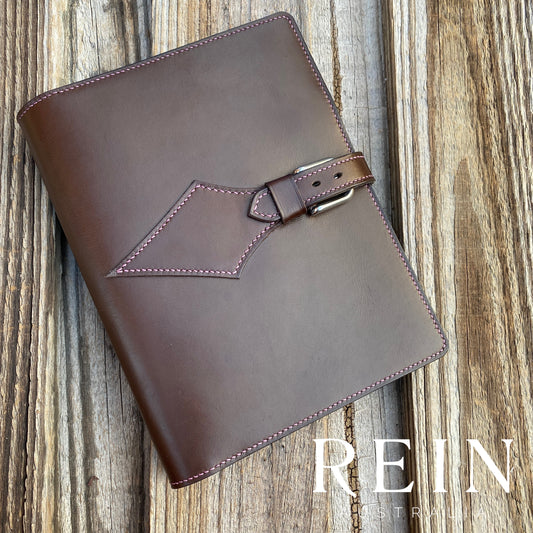 The Notecase Cover - Brown and Iris
