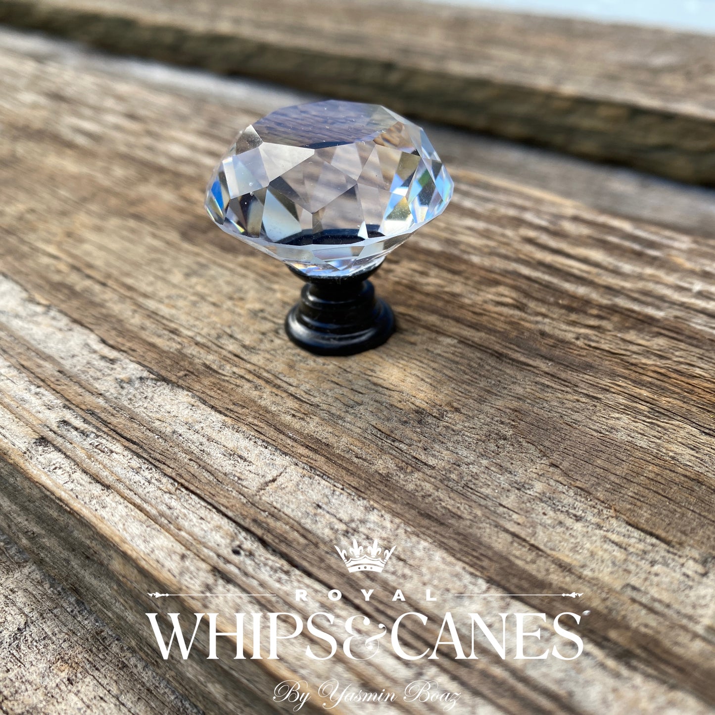 Conic Crystal Toppers Various Colours