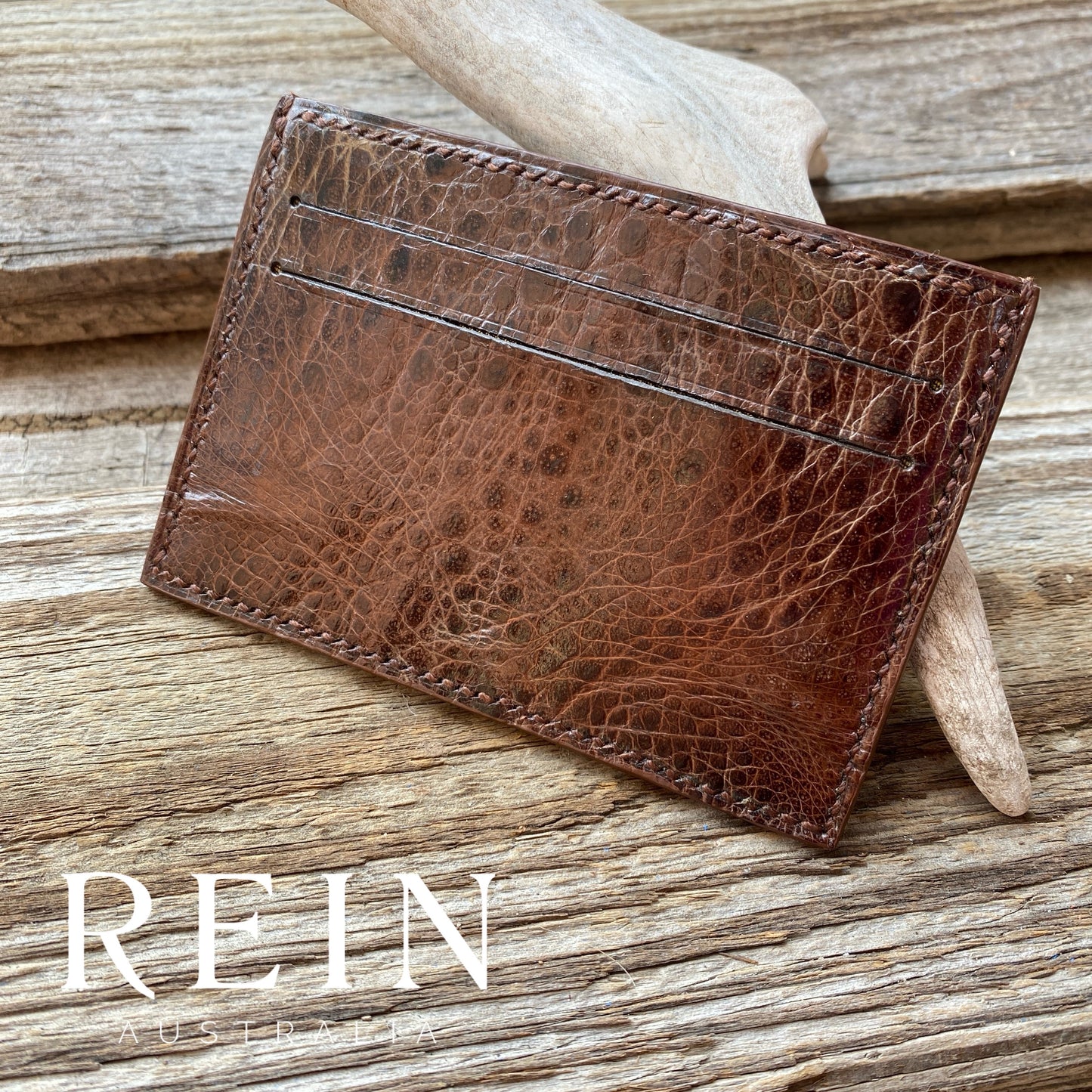 The Card Holder - Havana Cane Toad