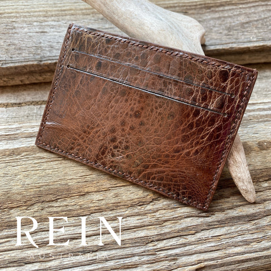 The Card Holder - Havana Cane Toad