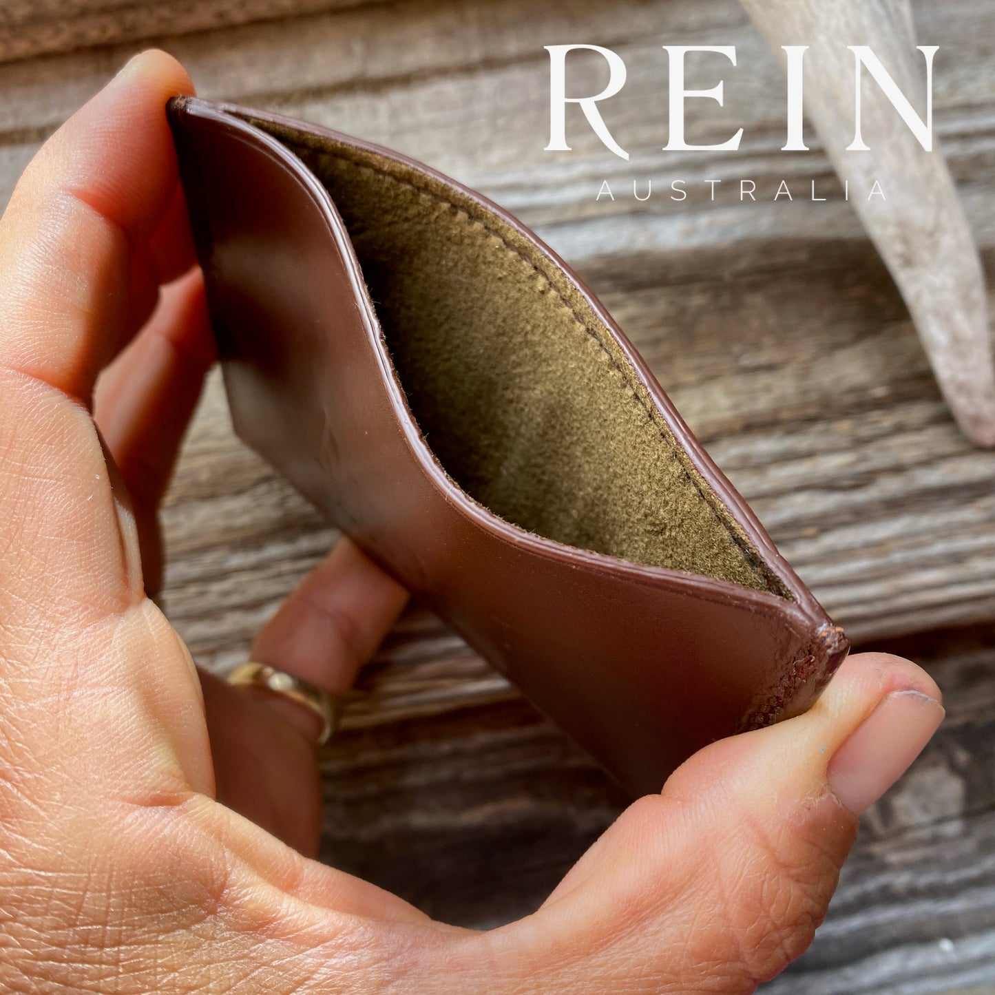 The Card Holder - Havana Cane Toad