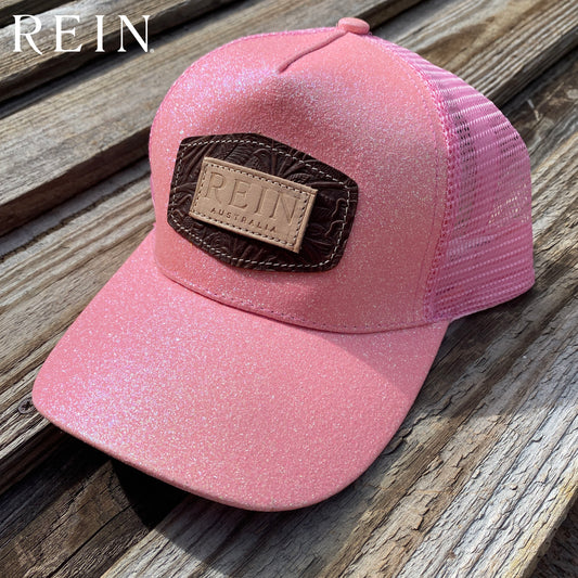 The Glitter Cap - Shimmer Pink