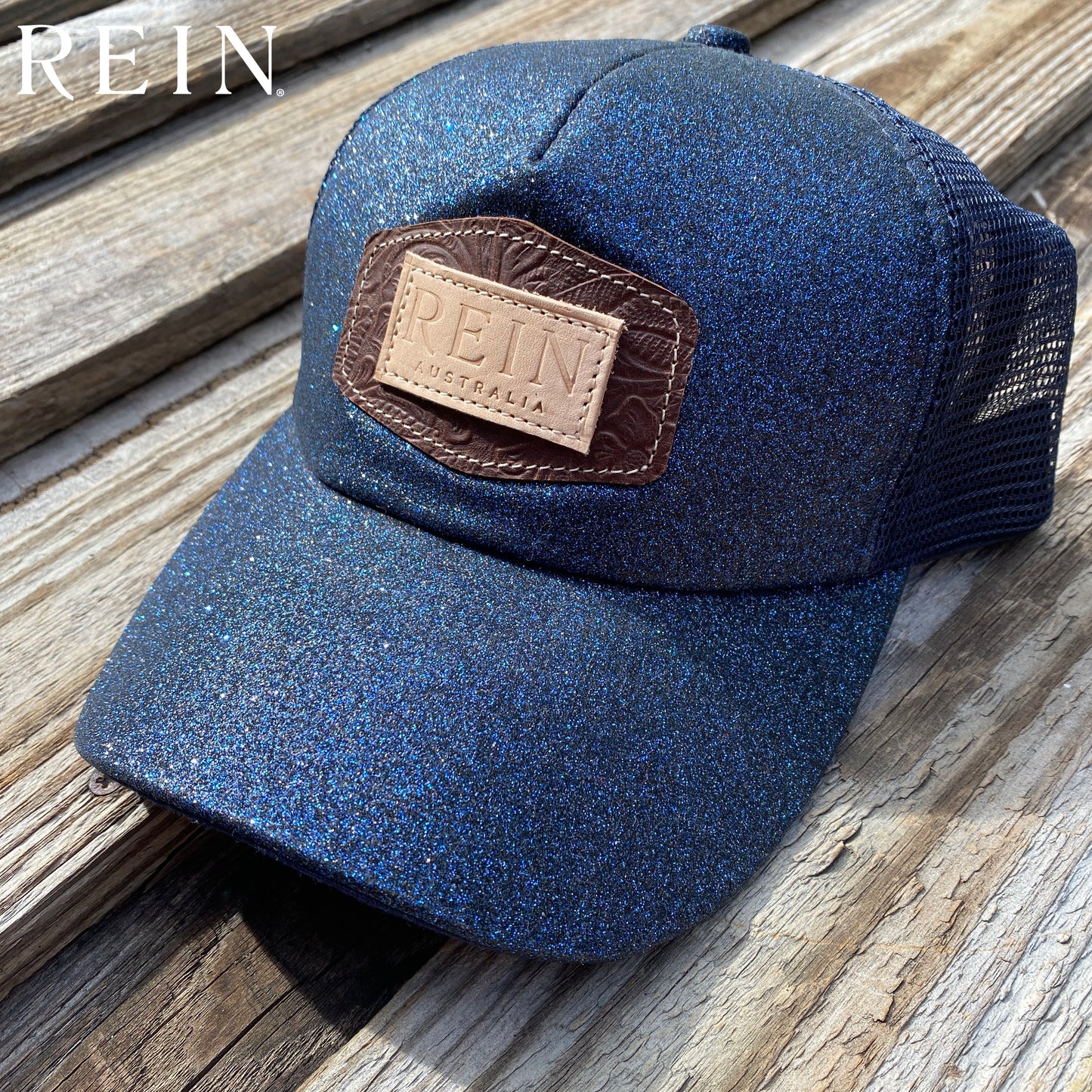 The Glitter Cap - Navy