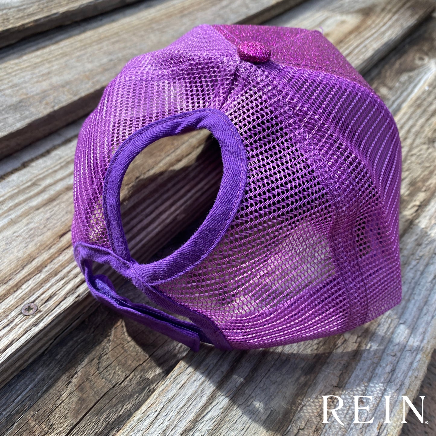 The Glitter Cap - Purple