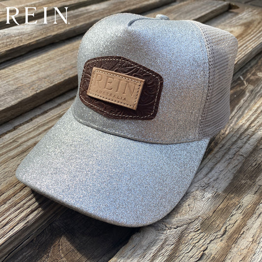 The Glitter Cap - Silver