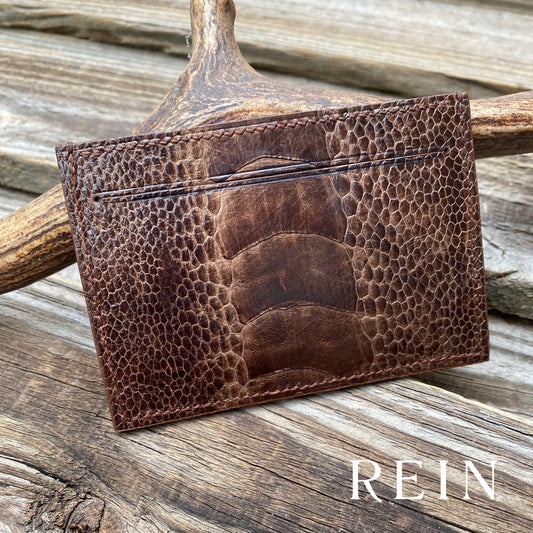 The Sand Dune Card Holder - Brown