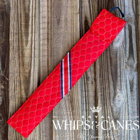 Red Cover to fit up to 50cm Whip/Cane