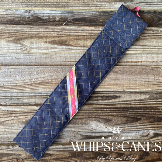 Denim Cover to fit up to 65cm Whip/Cane