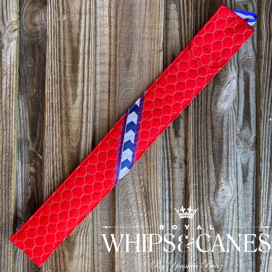 Red Cover to fit up to 65.5cm Whip/Cane