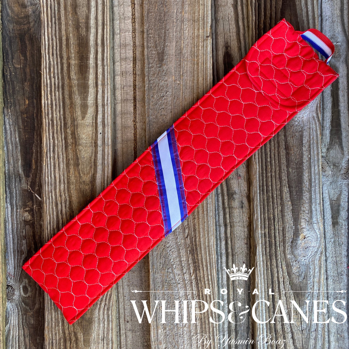Red Cover to fit up to 50cm Whip/Cane